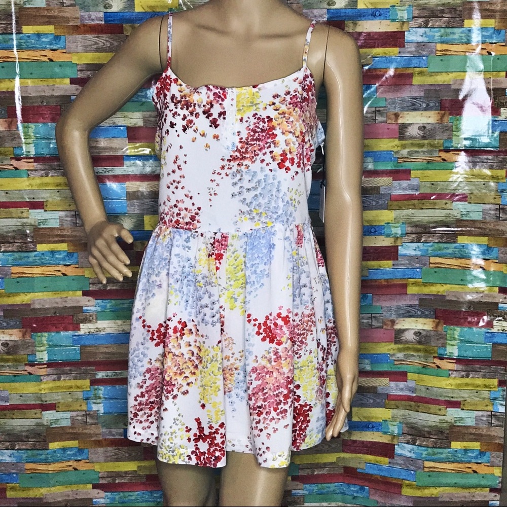 🆑 Jack Romper Floral pleated, empire waist/